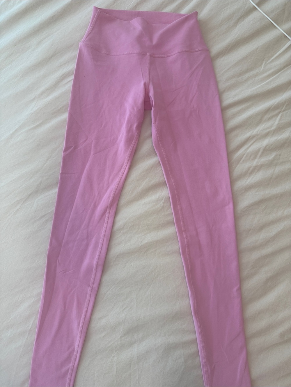 High-Waist Pink Active Leggings